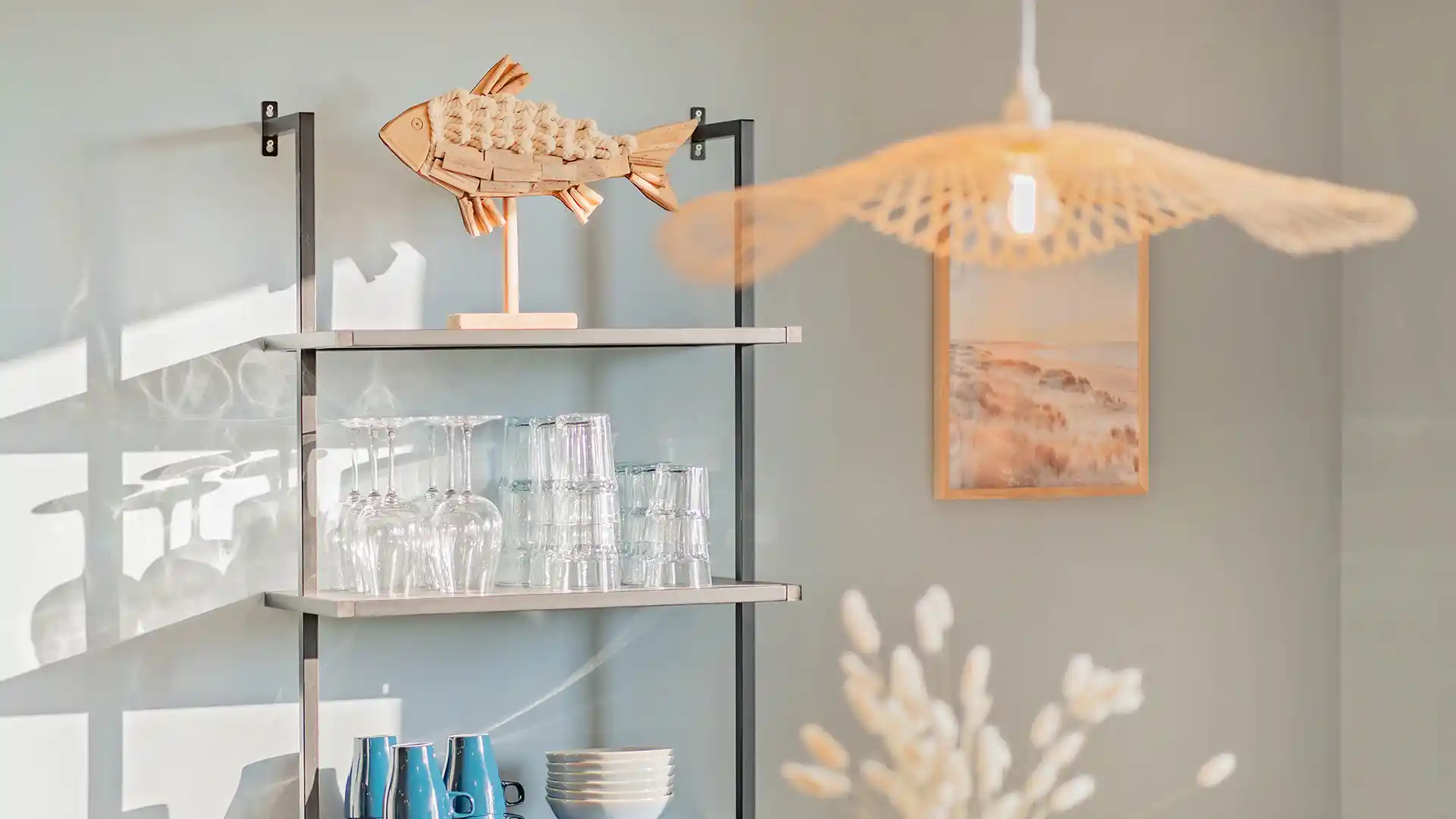 Blaubarschbude Kölpinsee Detail